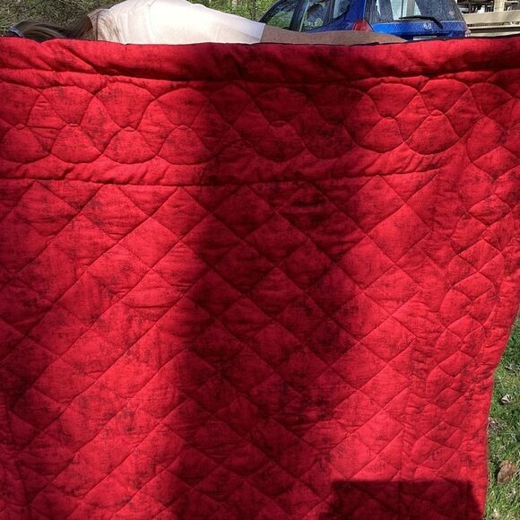 NWT Sparkling Christmas Quilt with Four Borders - Picture 13 of 16